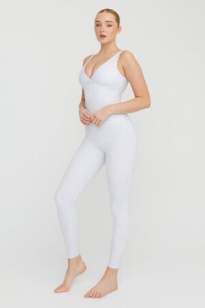 DayFlex High Waisted Legging - Grey Marl