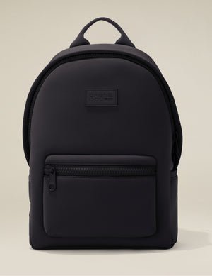 black medium size dagne dover backpack.